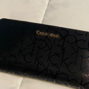 Calvin Klein Black Monogram Wallet